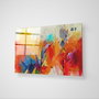 Wallity Cuadro decorativo de vidrio templado Multicolor 70 x 100 cm